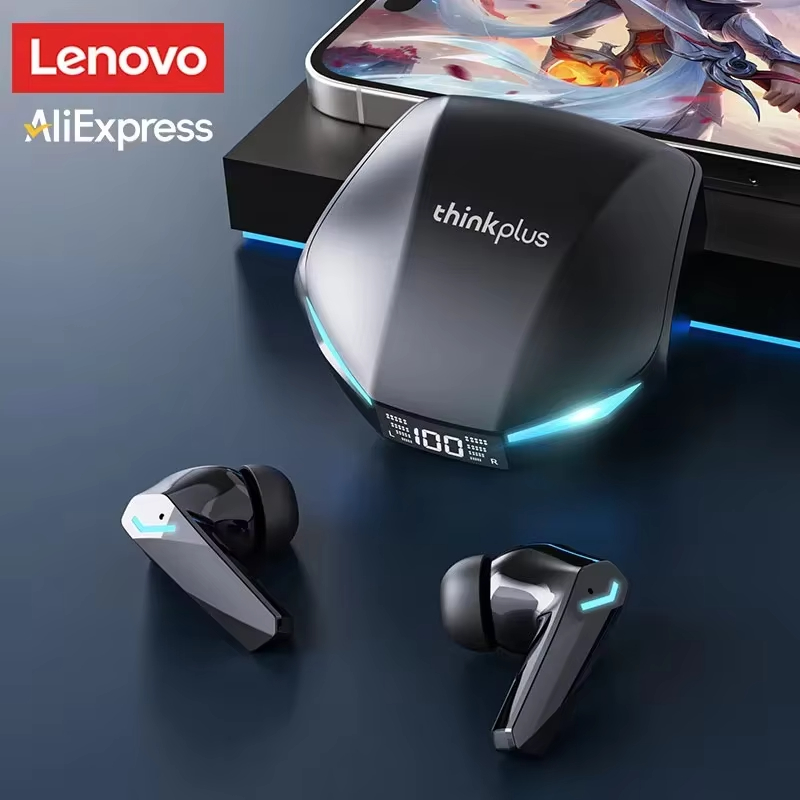 Type C Wired Earphones With Mic - Nowa aktualizacja bezprzewodowa Lenovo XT53 słuchawki