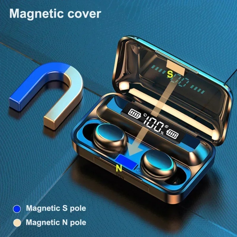 Słuchawki Bluetooth 9D Stereo  – Tws Earbuds Bluetooth 5.3 recenzja i cena