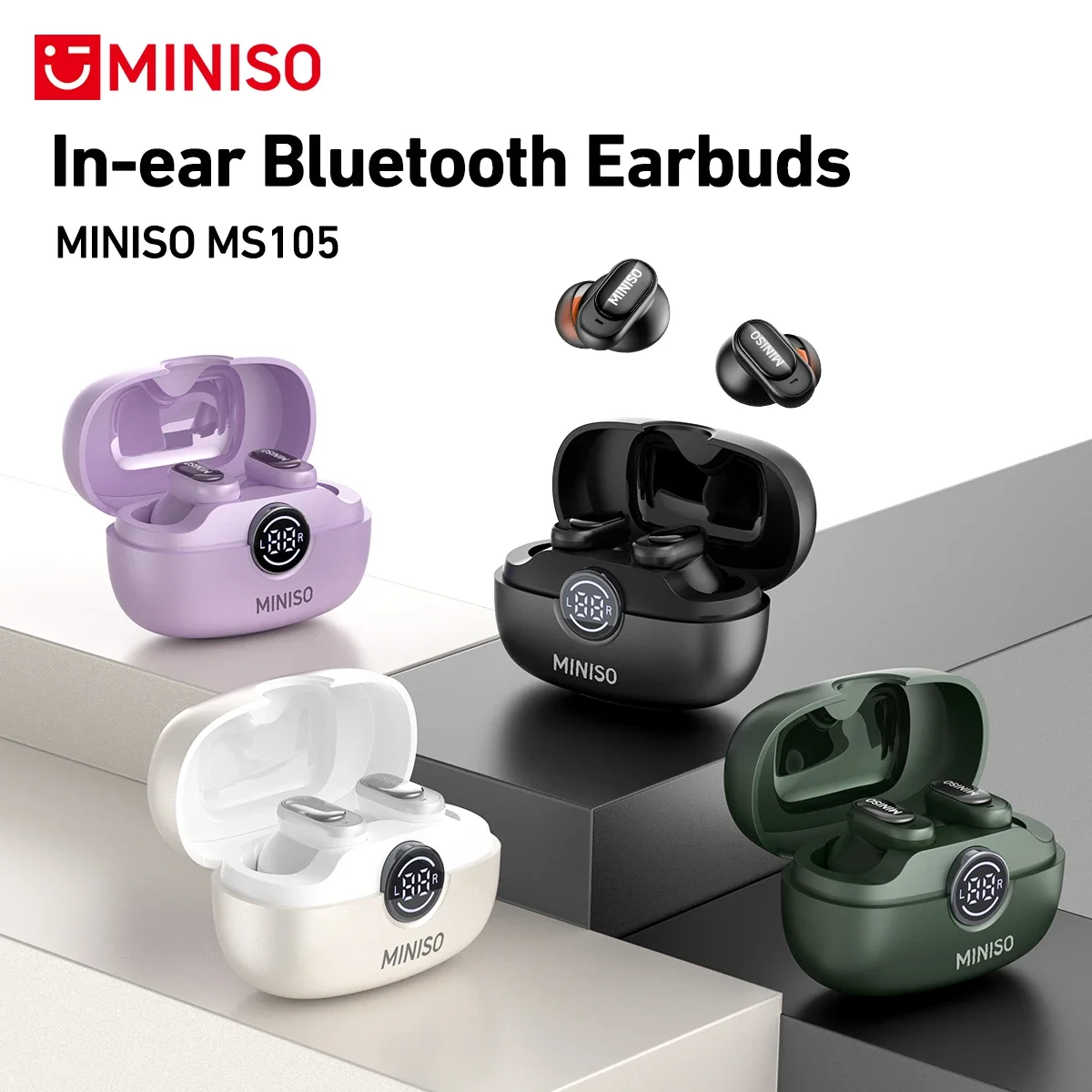 MINISO MS105 Słuchawki Bluetoo – Type C Wired Earphones With Mic recenzja i cena