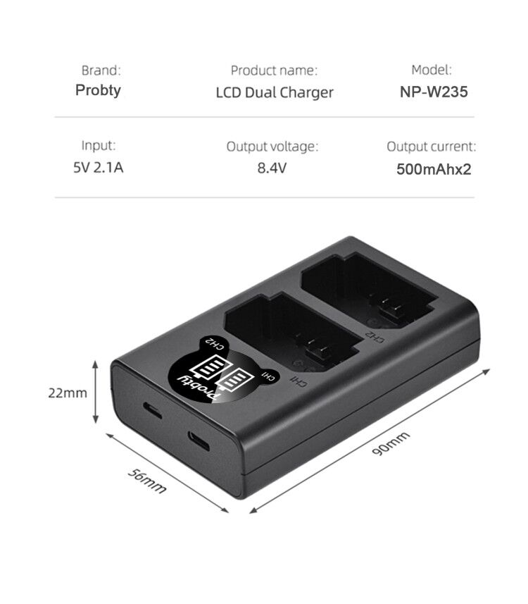 Akumulator 2200mAh NP-W235 z w – Drones recenzja i cena