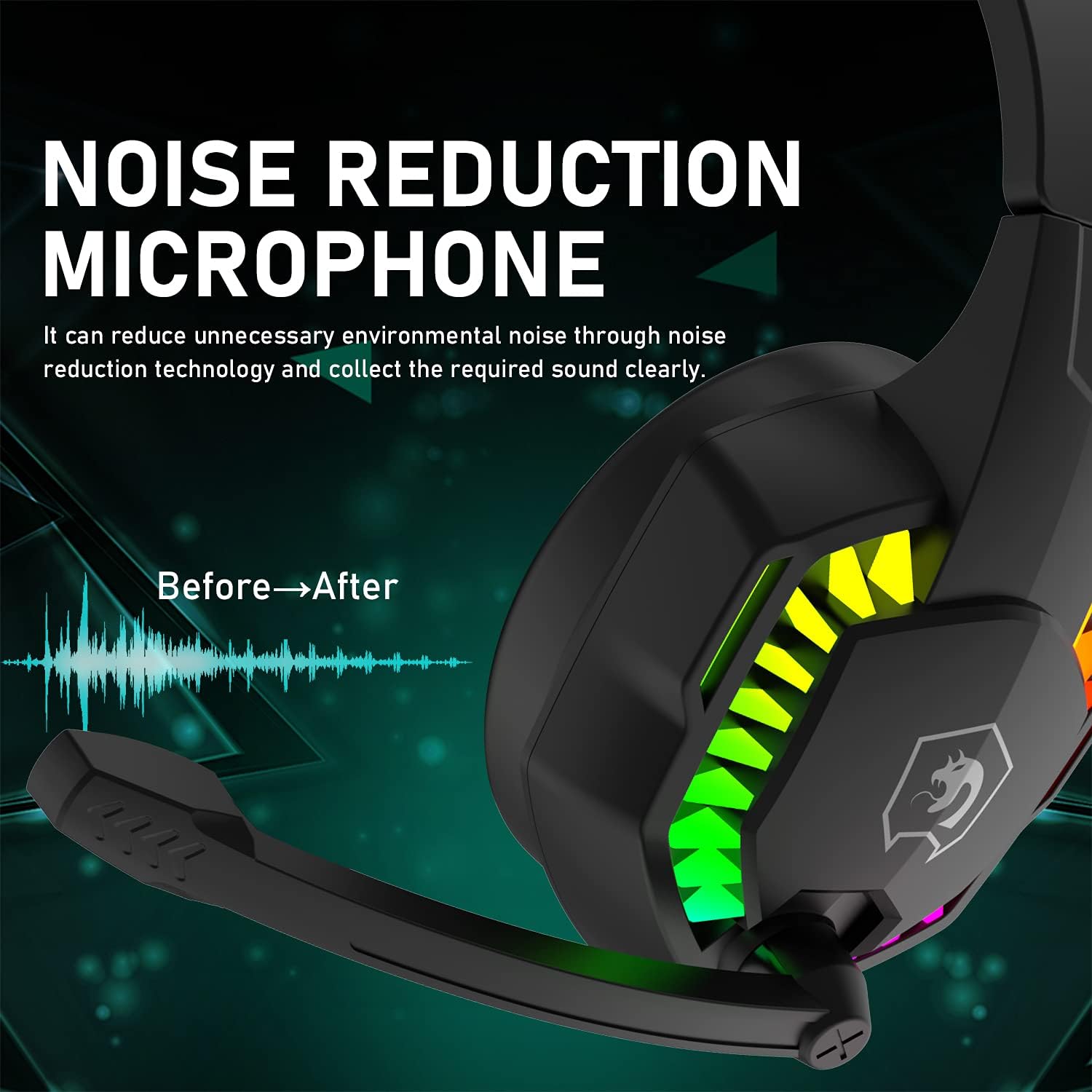 Słuchawki gamingowe przewodowe – Gaming Headset With Mic Rgb recenzja i cena
