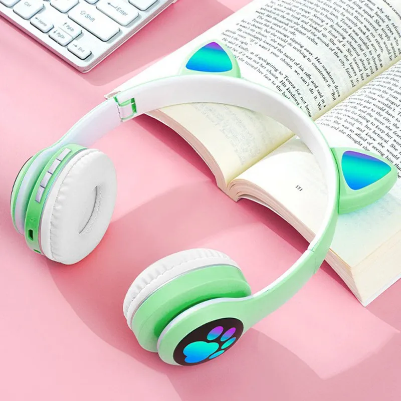 Bezprzewodowe słuchawki z koci – Cat Ear Bluetooth Headset Led recenzja i cena