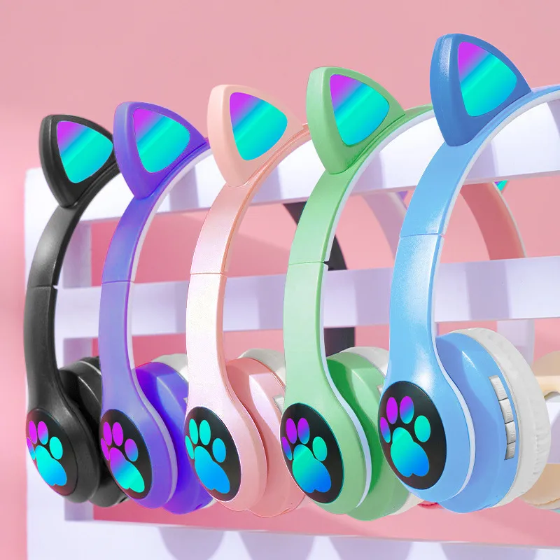 Bezprzewodowe słuchawki z koci – Cat Ear Bluetooth Headset Led recenzja i cena