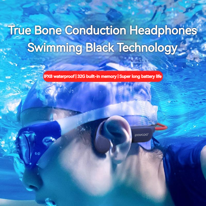 POLVCDG Słuchawki przewodzące  – Bone Conduction Running Headphones recenzja i cena