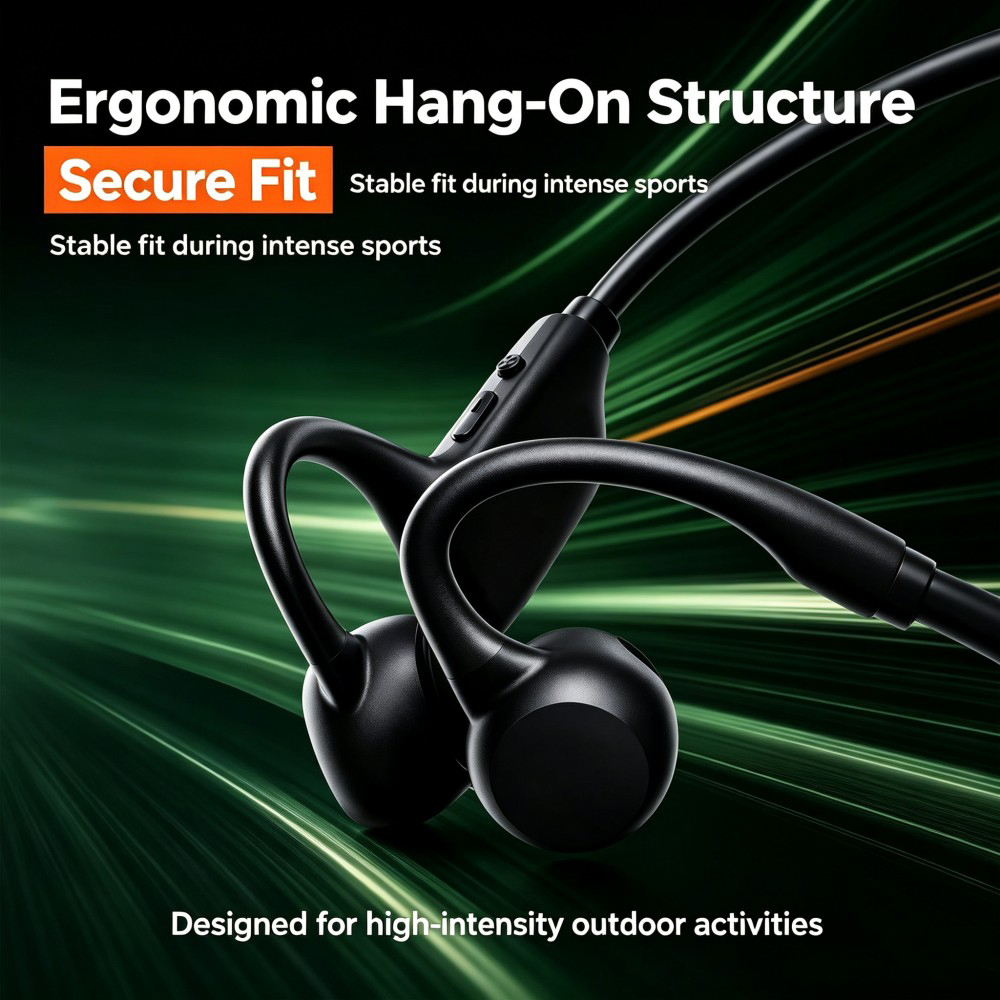 KEBIDUMEI – bezprzewodowe słuc – Open Ear Air Conduction Headphones recenzja i cena
