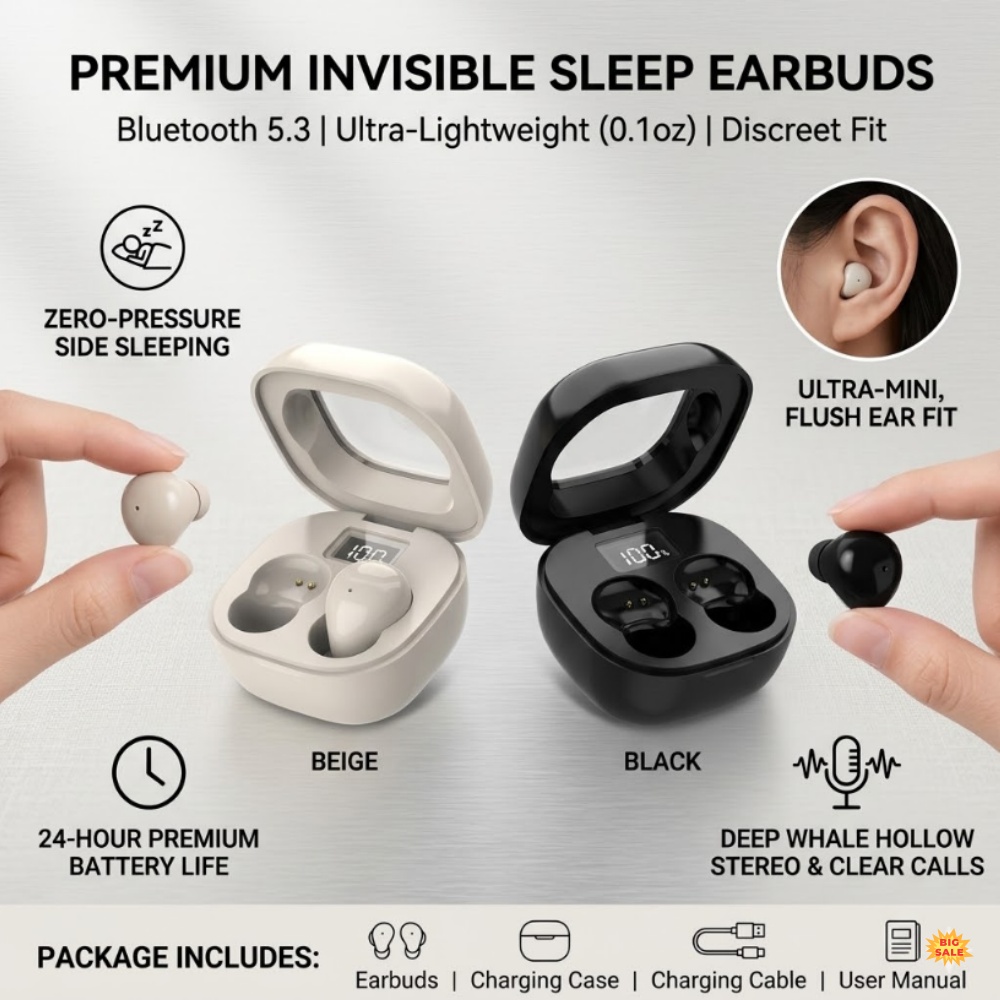 Ultra-małe bezprzewodowe słuch – Tws Earbuds Bluetooth 5.3 recenzja i cena