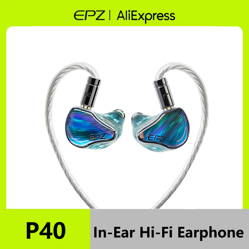 Słuchawki douszne EPZ P40 HiFi – Planar Magnetic Iem Earphones recenzja i cena