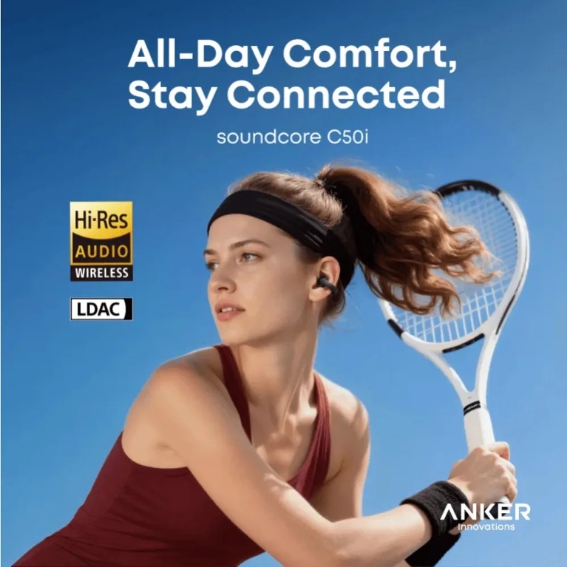 Słuchawki sportowe Soundcore C – Open Ear Air Conduction Headphones recenzja i cena