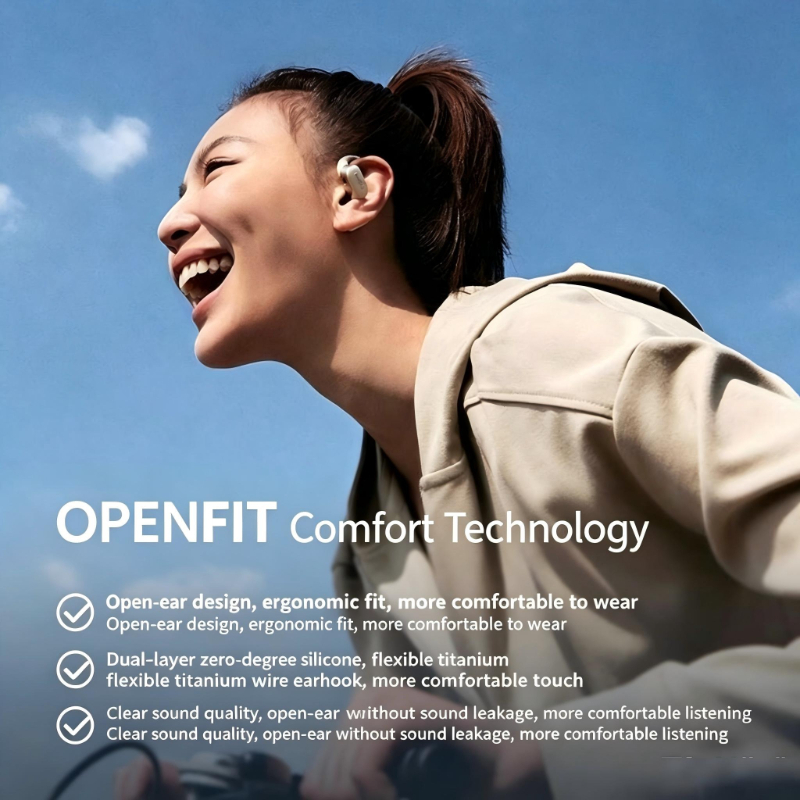 Słuchawki bezprzewodowe Shokz  – Open Ear Air Conduction Headphones recenzja i cena