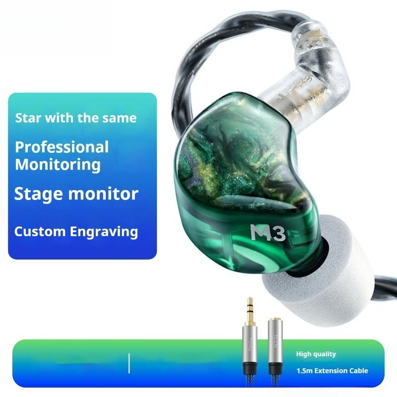 Słuchawki monitorujące M3 dous – In Ear Monitors For Singers recenzja i cena